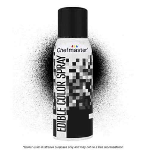 Chefmaster Edible Spray Colour - Black